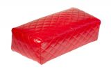 Маникюрная подушка (подлокотник) 20 см - красная